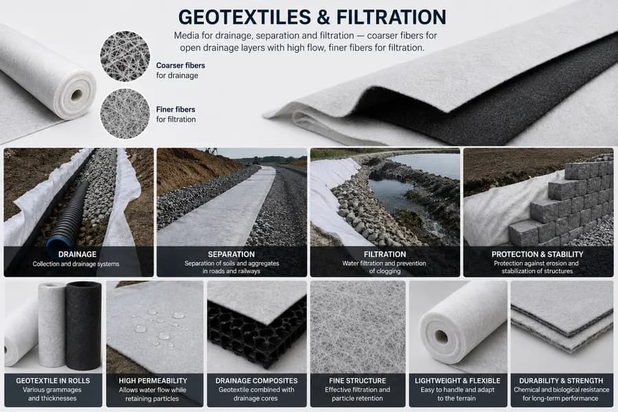 Geotextilien & Filtration